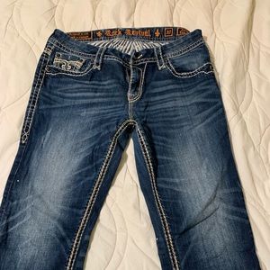 Rock Revival jeans.